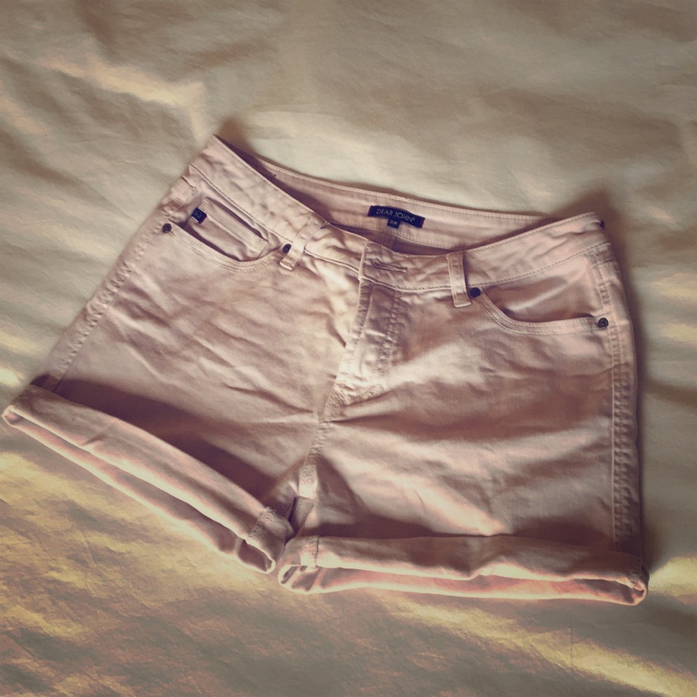 Dear John pink Jean Shorts